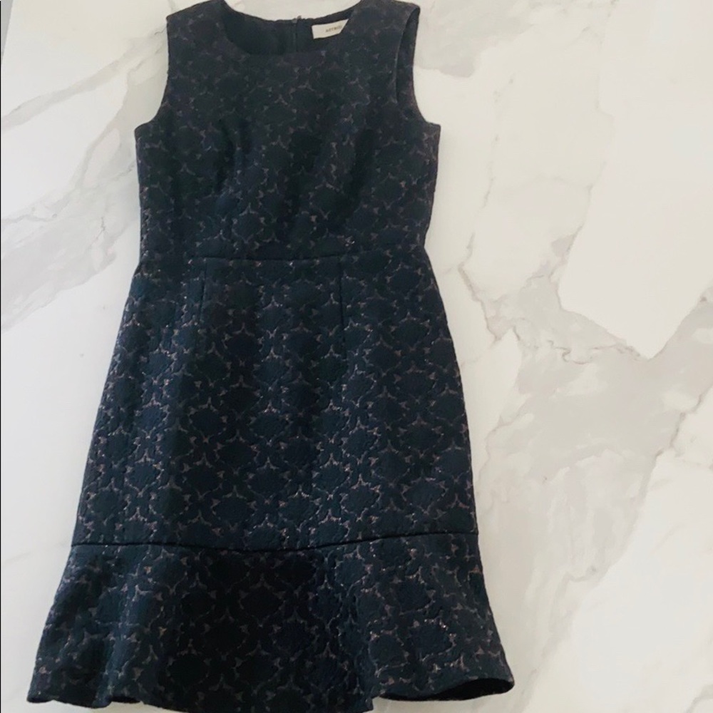 Astrid - gorgeous black brocade dress!